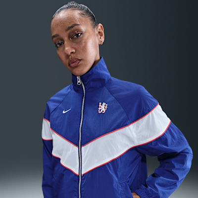 Chelsea F.C. Windrunner Women's Nike Football UV Woven Full-Zip